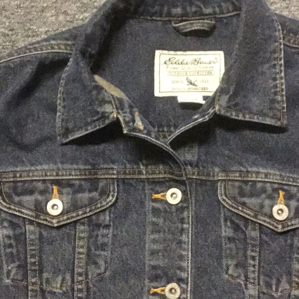 Eddie Bauer women jean jacket - Picture 5 of 5